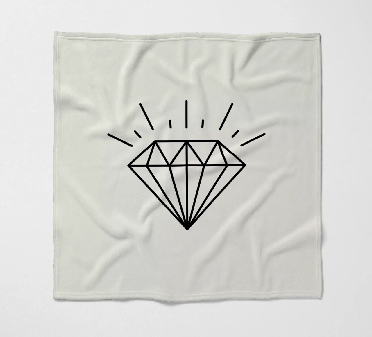 Diamond coperta in pile da JaySan Studio
