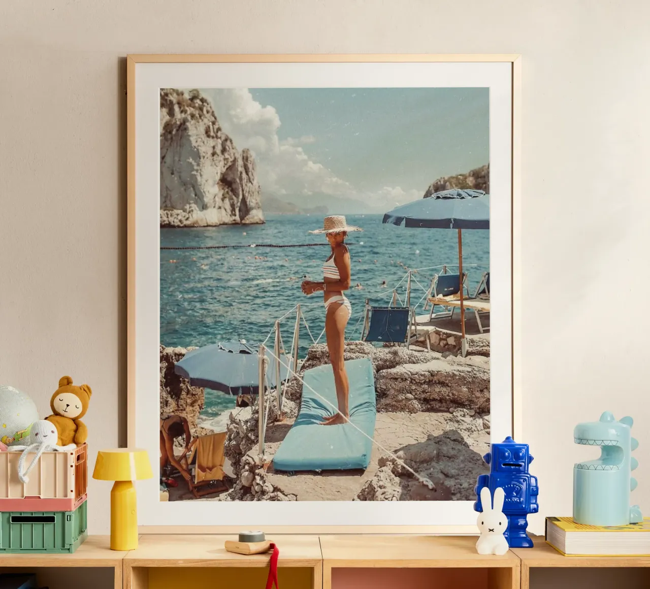 Amalfi Coast, Italy poster, la dolce vita wall art poster da TheTravelClub