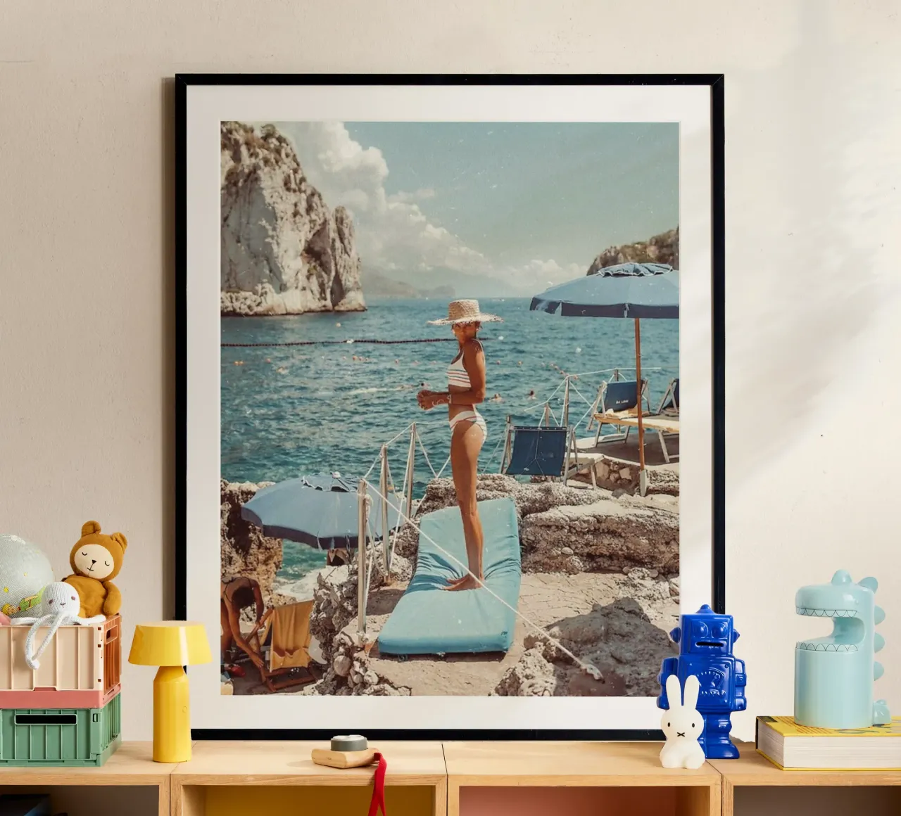 Amalfi Coast, Italy poster, la dolce vita wall art poster da TheTravelClub