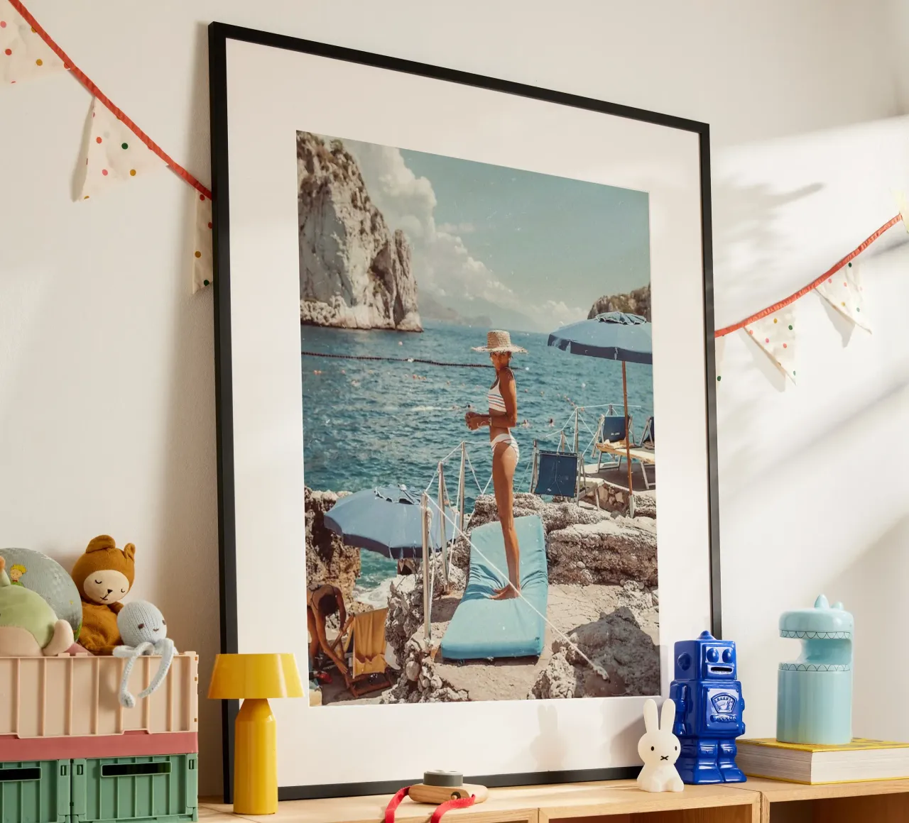 Amalfi Coast, Italy poster, la dolce vita wall art poster da TheTravelClub