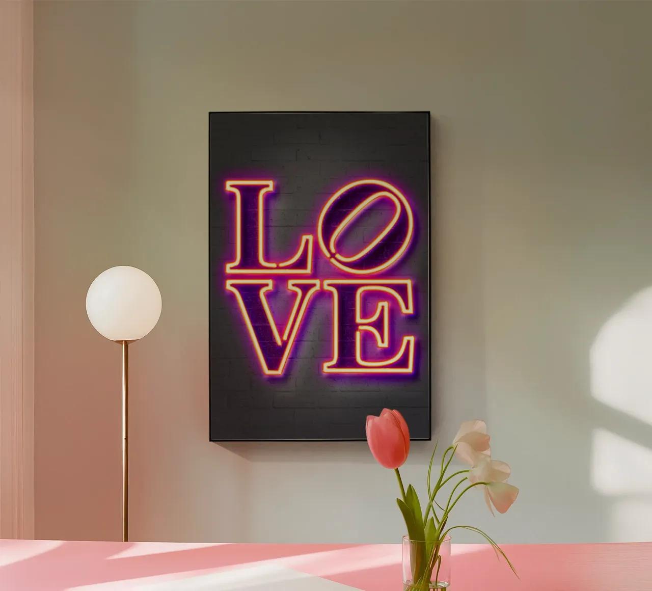 Love plexiglass da Octavian