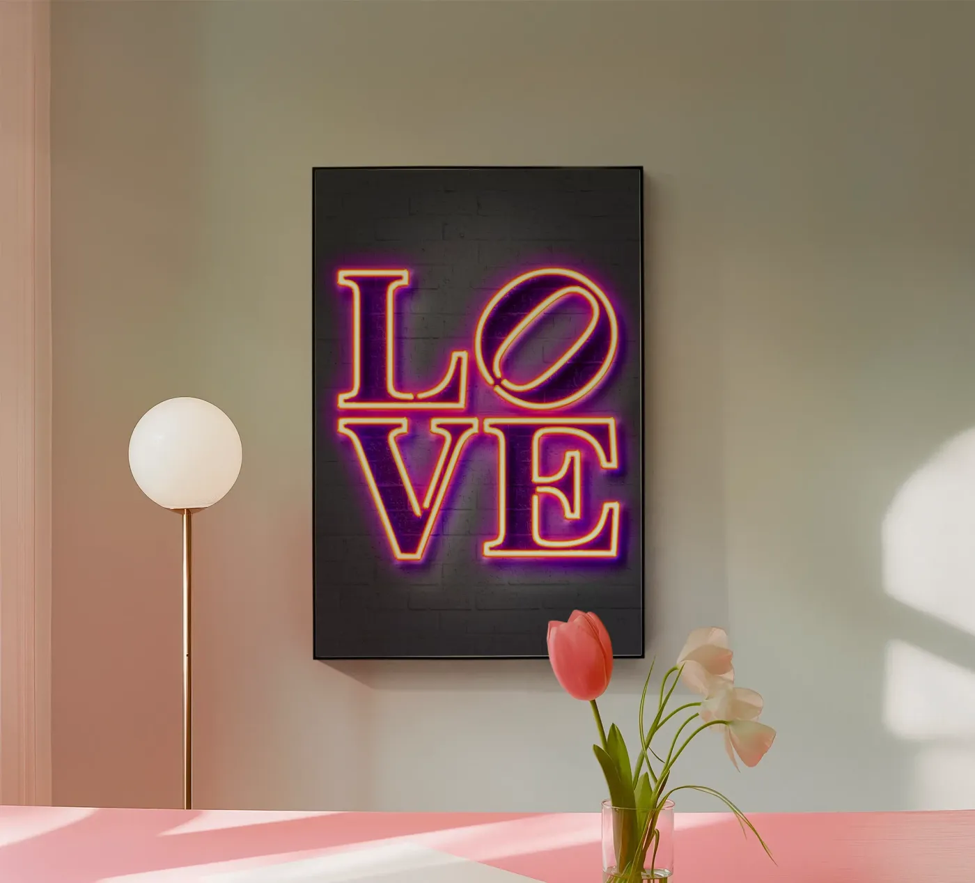 Love plexiglass da Octavian