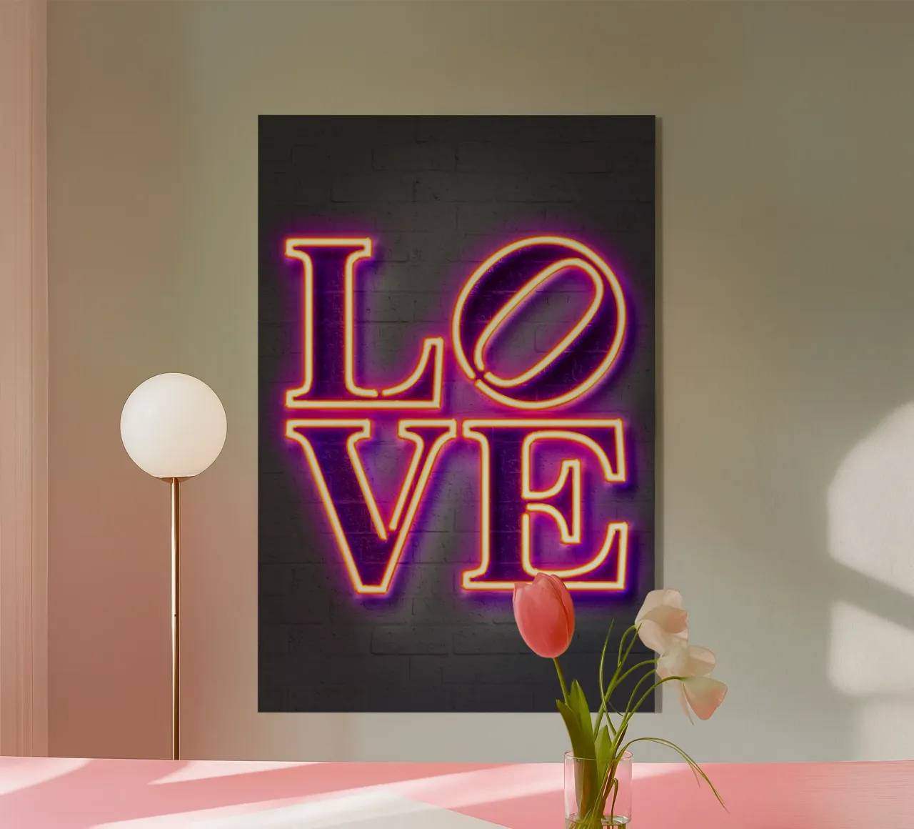 Love plexiglass da Octavian