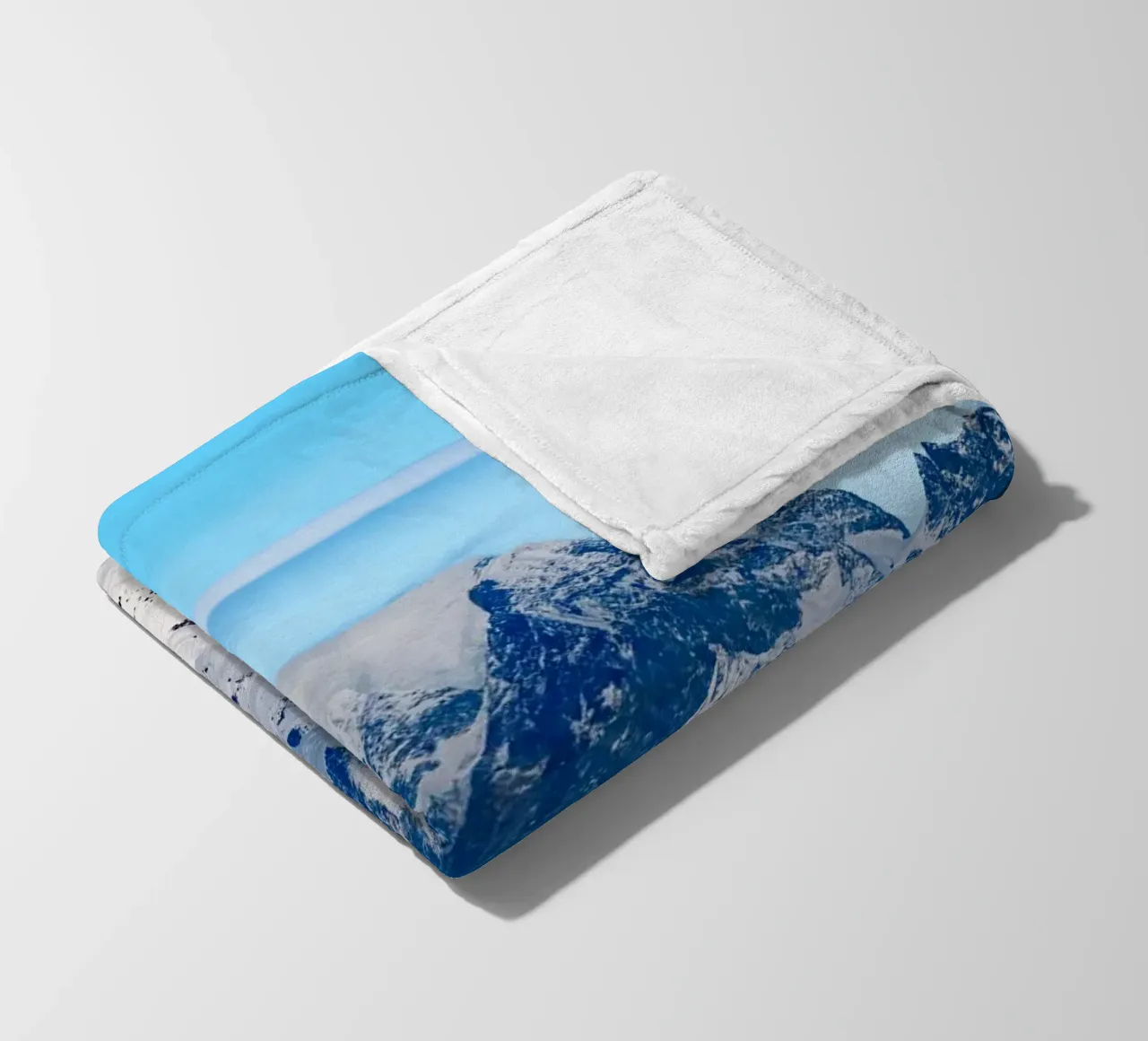 Aerial view of Skiing area of Paradiski, La Plagne, France coperta in pile da anderm