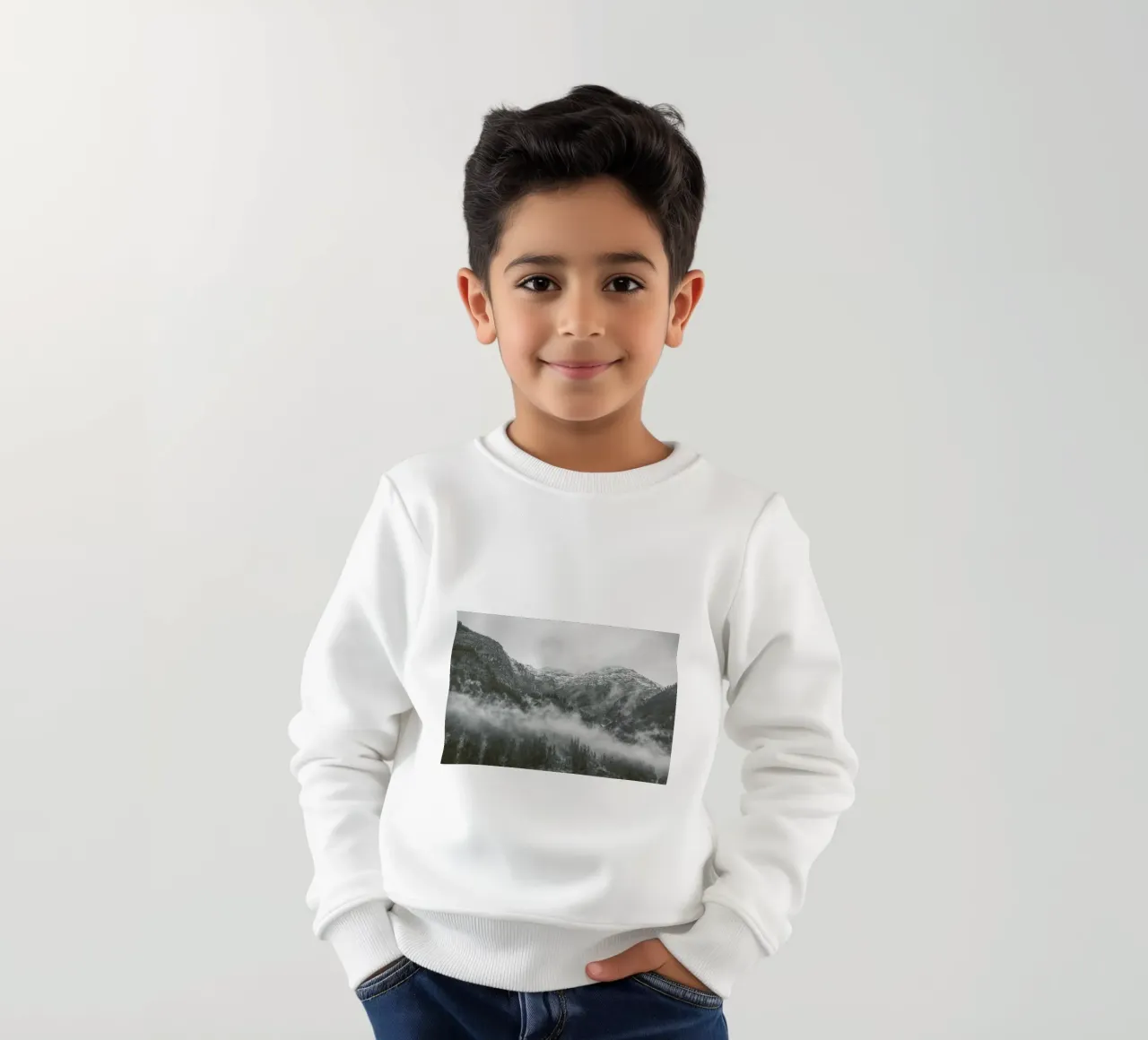 Moody Clouds 2 felpa bambino da Nur Mut