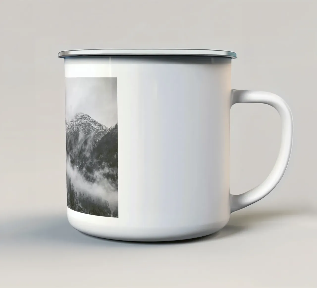 Moody Clouds 2 tazza in smalto da Nur Mut