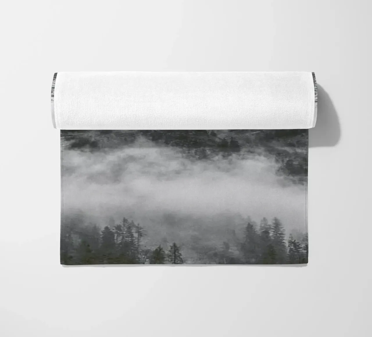 Moody Clouds 2 beach towel by Nur Mut