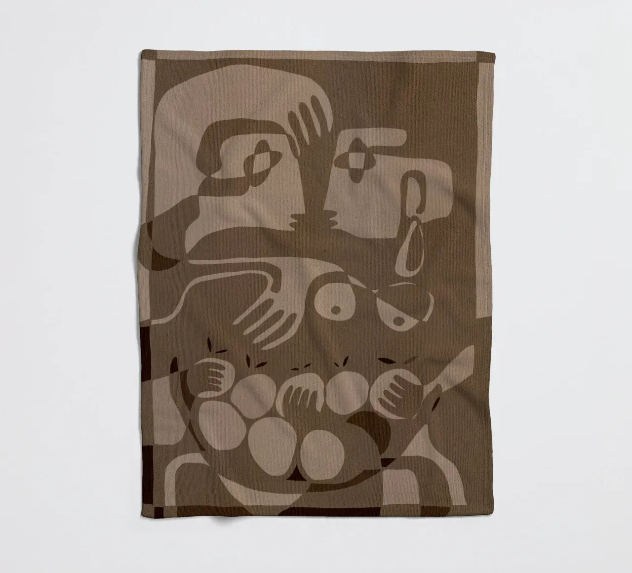 Soil and Spirit 3 coperta in pile da Shatha Al Dafai