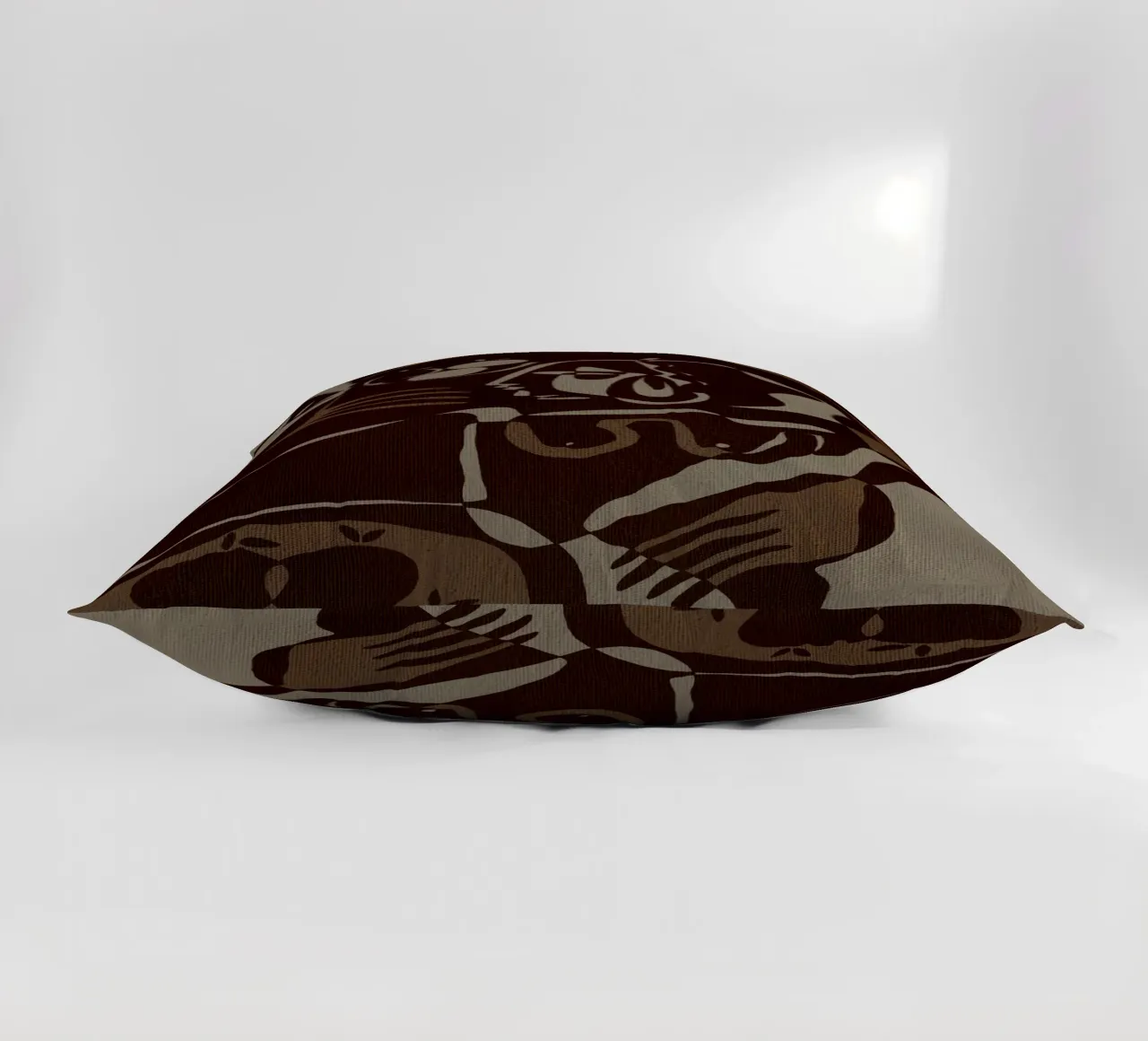 Soil and Spirit 4 cuscino da Shatha Al Dafai