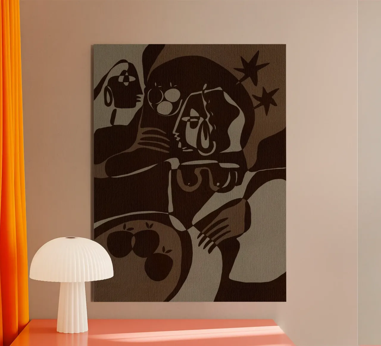 Soil and Spirit 4 alluminio dibond da Shatha Al Dafai