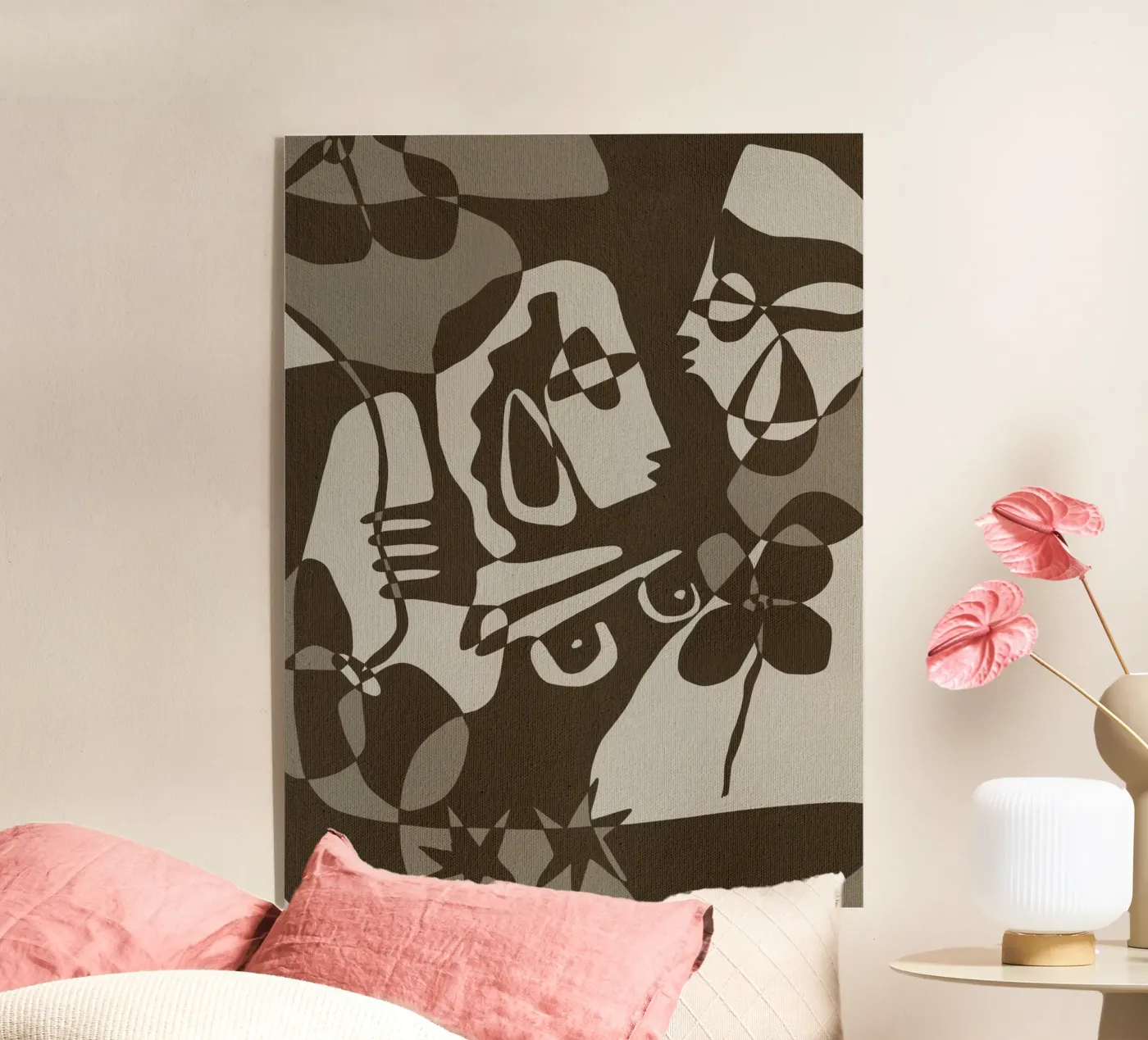 Subtle Ties 8 plexiglas de Shatha Al Dafai