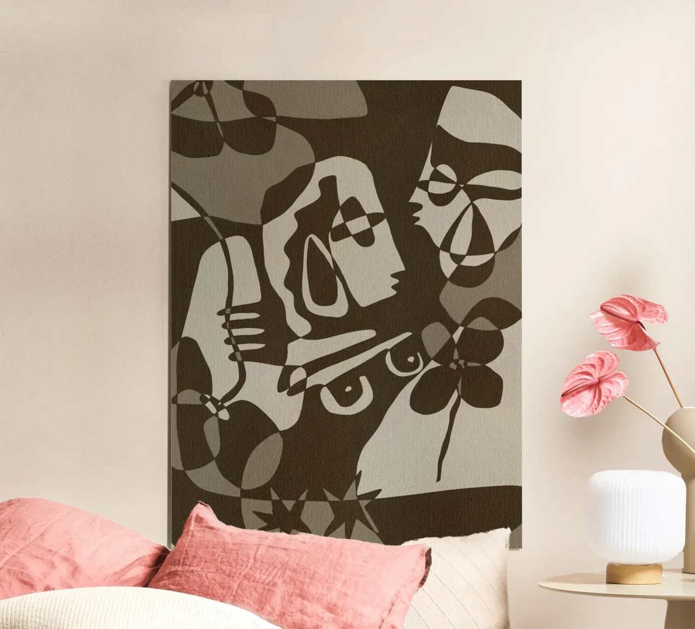 Subtle Ties 8 poster de Shatha Al Dafai