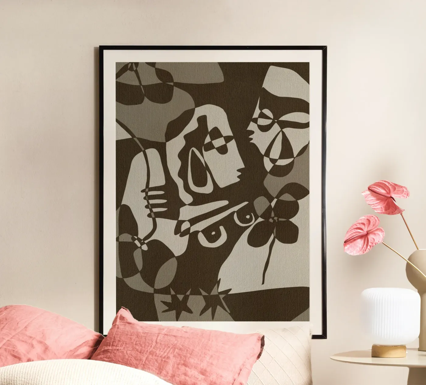 Subtle Ties 8 poster de Shatha Al Dafai