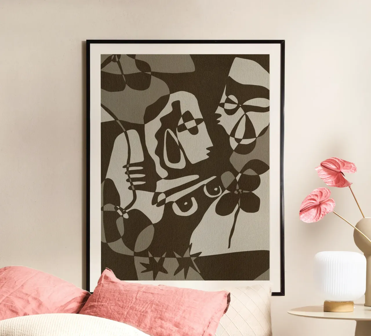 Subtle Ties 8 poster da Shatha Al Dafai