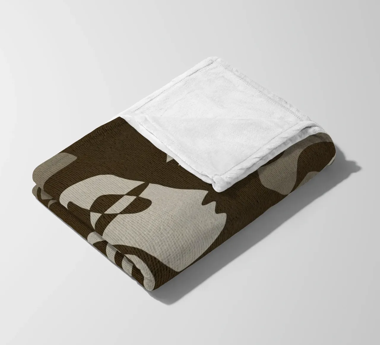 Subtle Ties 8 coperta in pile da Shatha Al Dafai