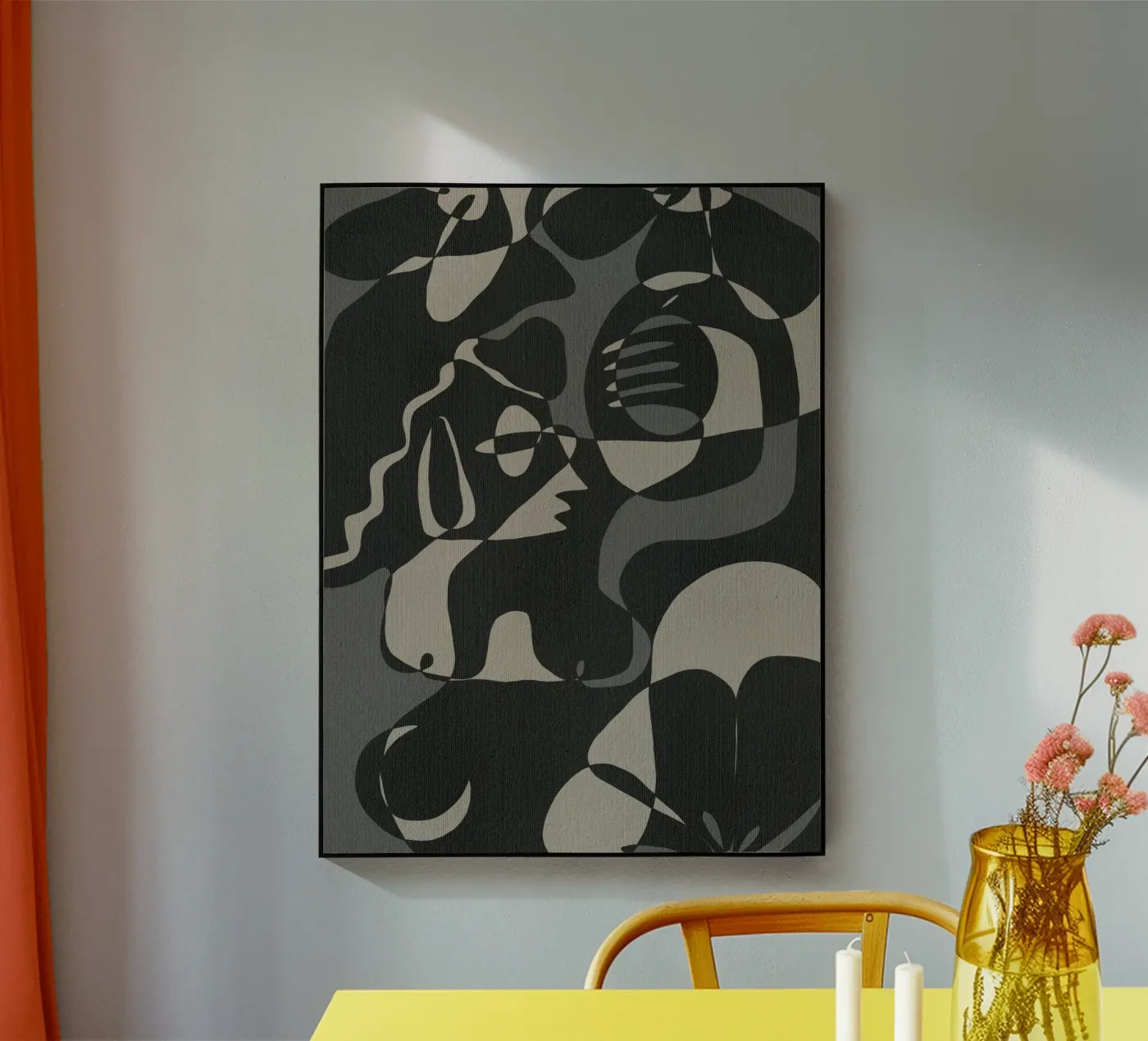 Subtle Ties 7 plexiglass da Shatha Al Dafai