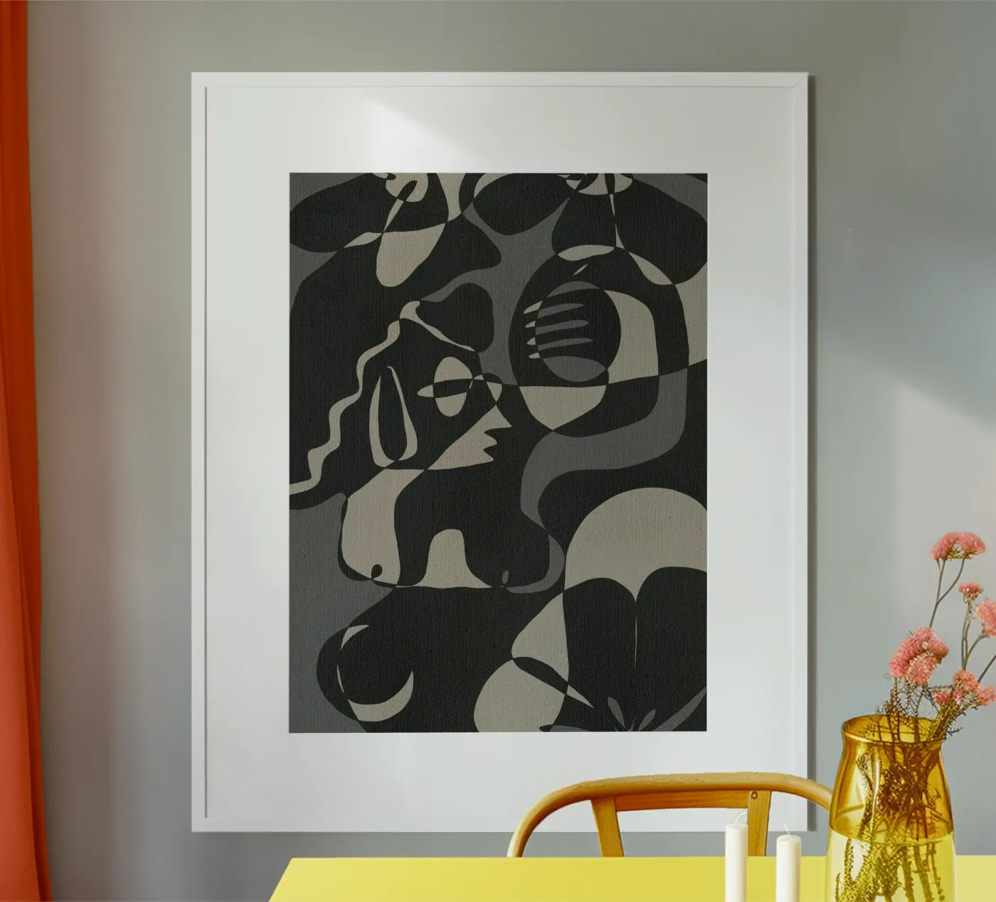 Subtle Ties 7 poster da Shatha Al Dafai