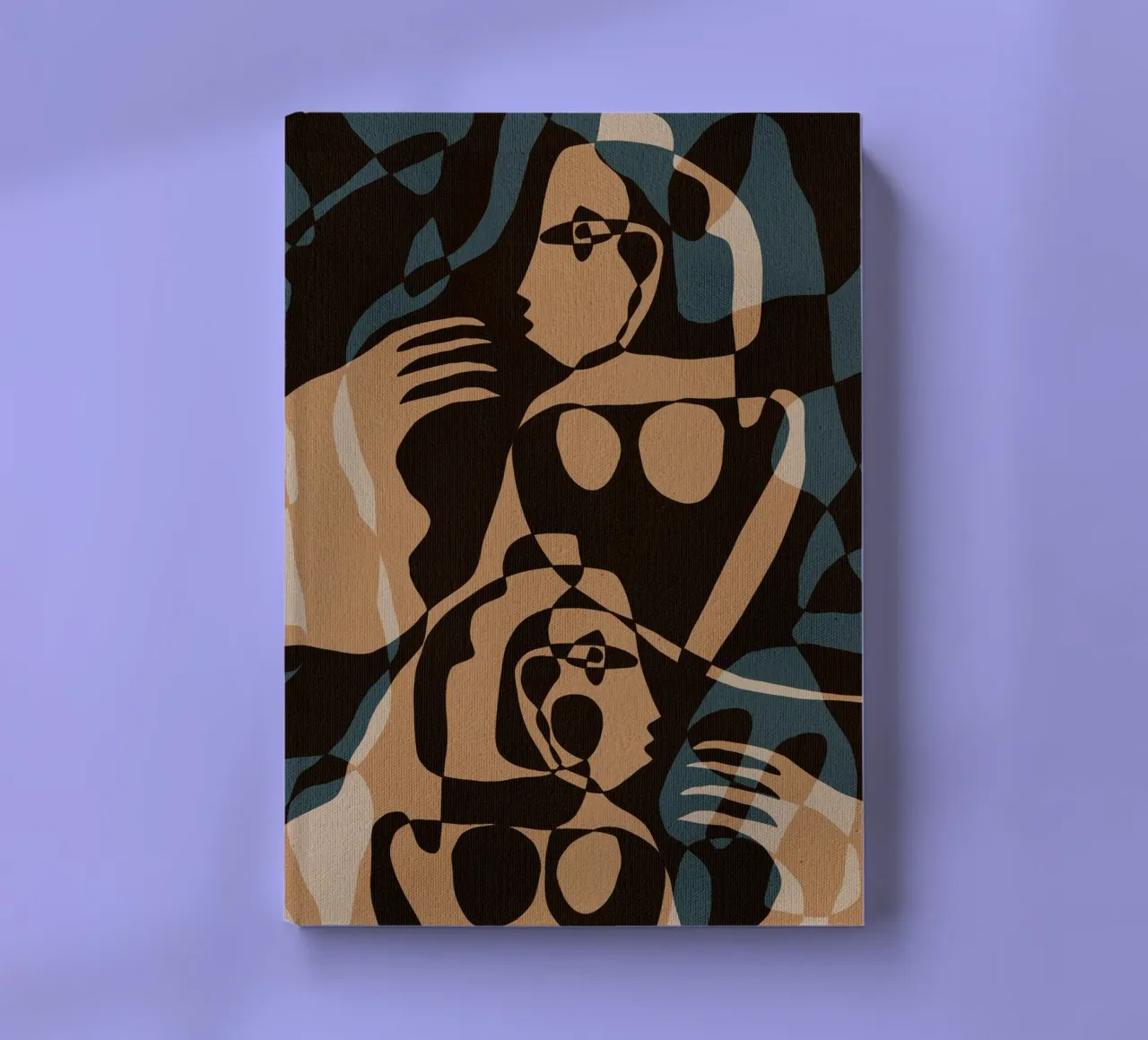 Subtle Ties 6 carnet de notes de Shatha Al Dafai