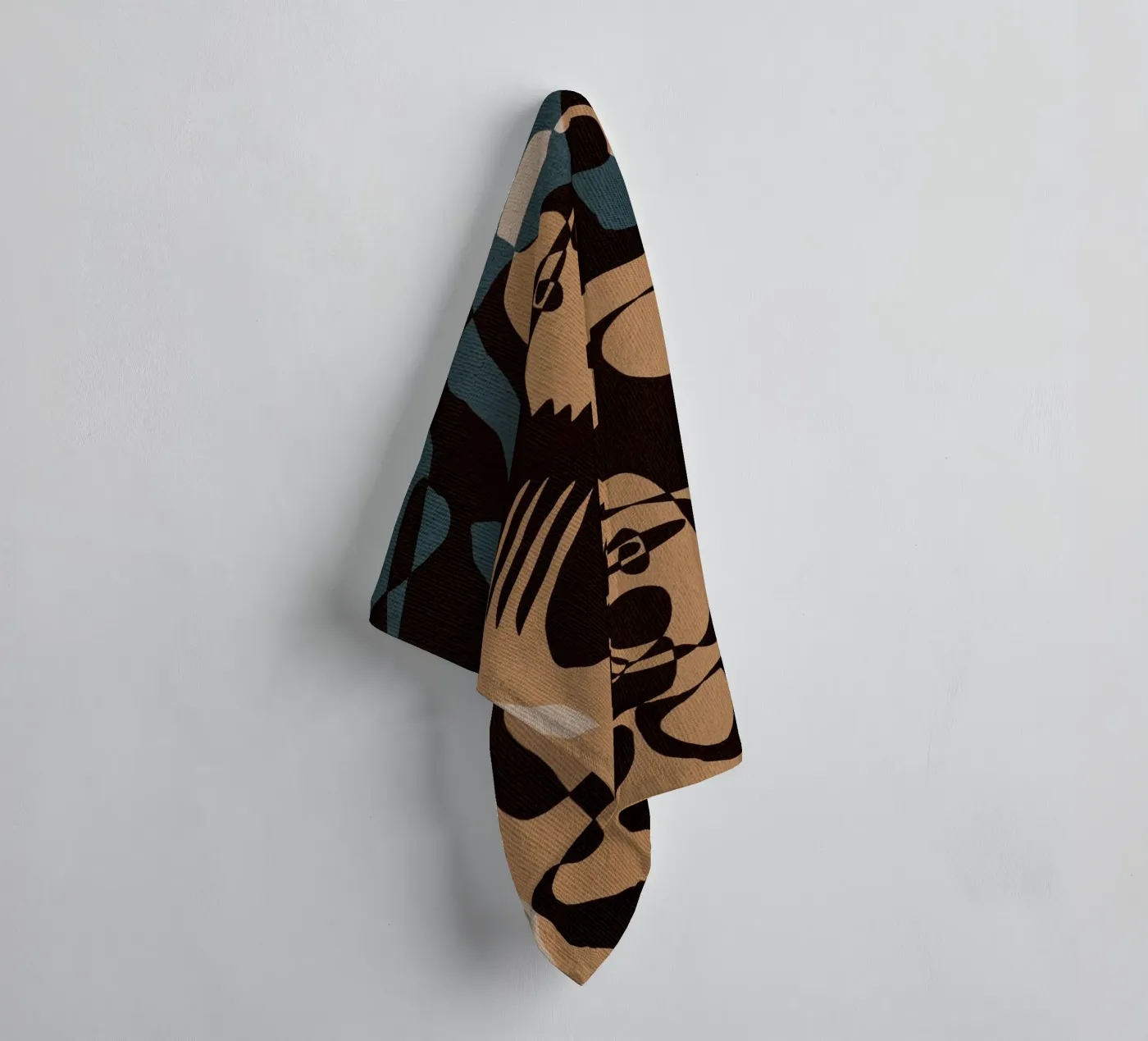 Subtle Ties 6 badhanddoek van Shatha Al Dafai
