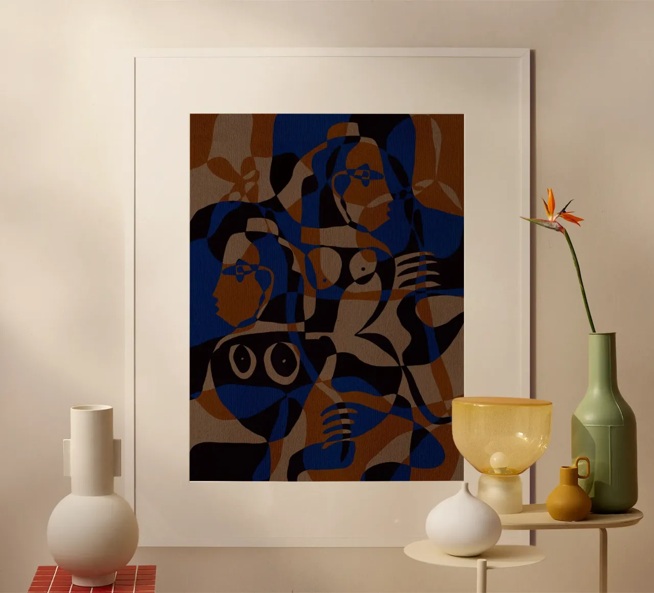 Subtle Ties 5 poster da Shatha Al Dafai