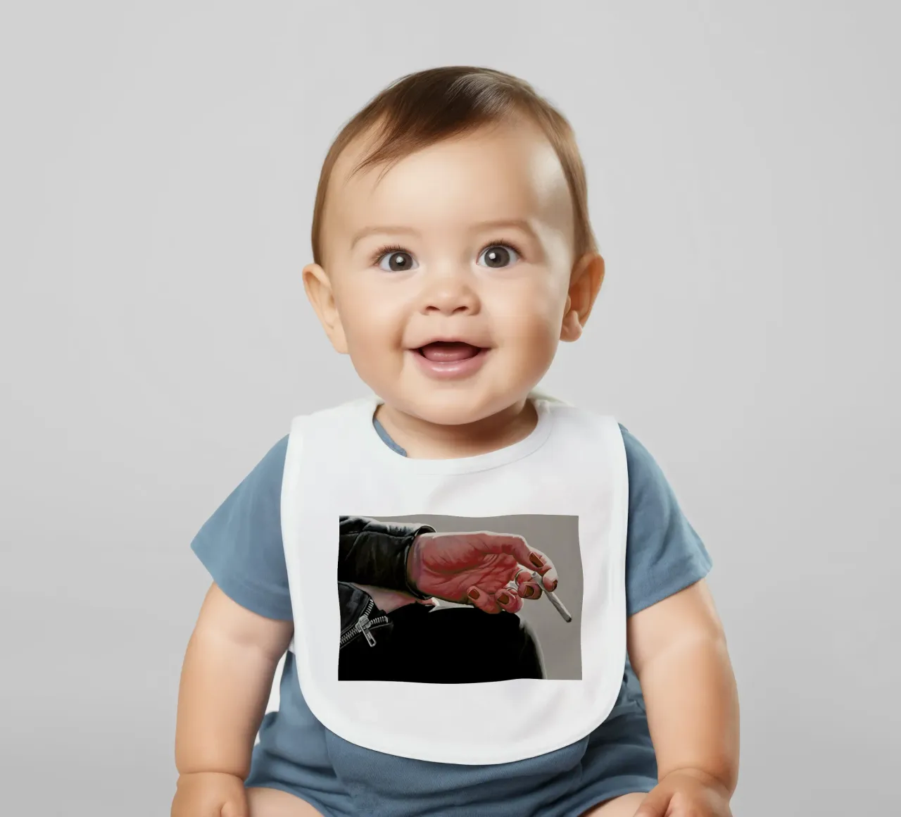 Pause Clope Babylätzchen von Jérôme Romain