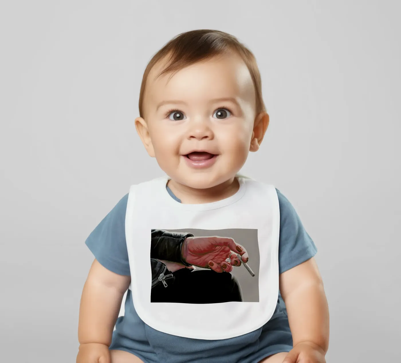 Pause Clope Babylätzchen von Jérôme Romain