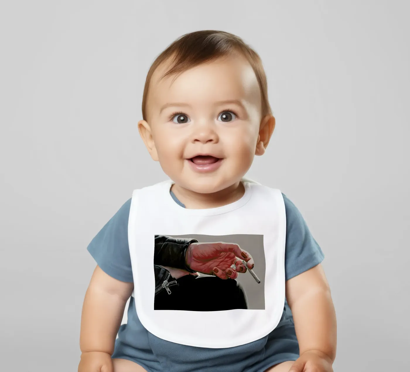 Pause Clope Babylätzchen von Jérôme Romain