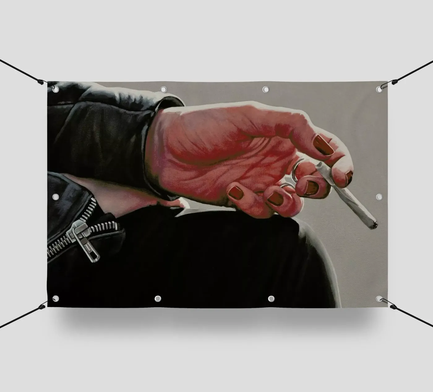 Pause Clope pvc-zeil van Jérôme Romain