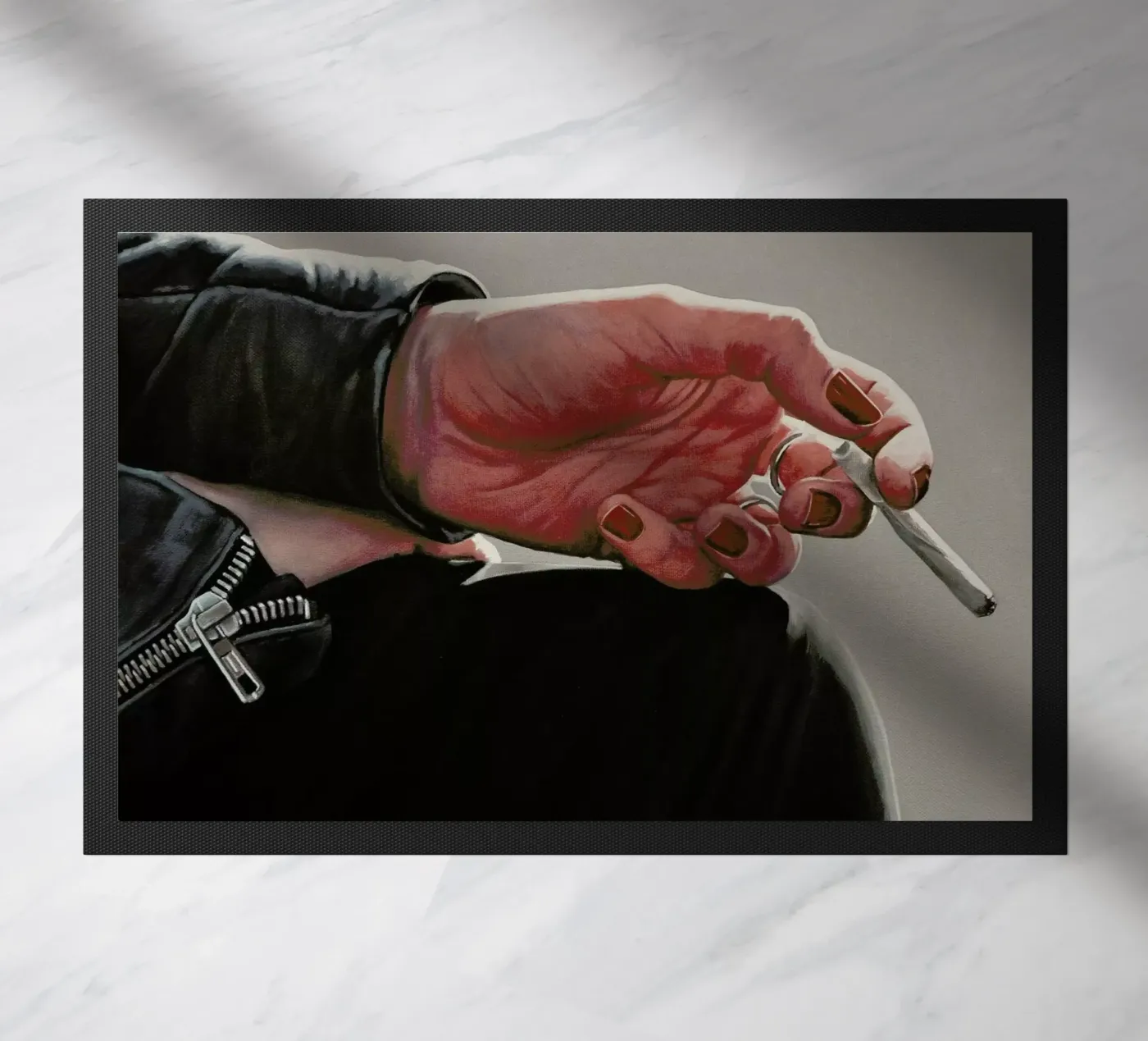 Pause Clope Fußmatte von Jérôme Romain