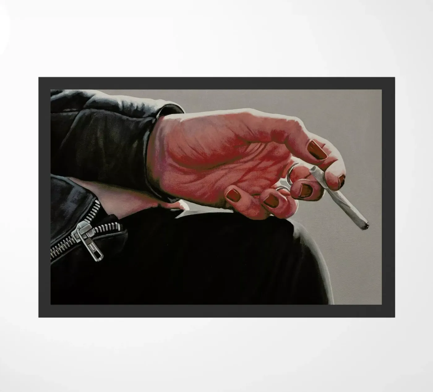 Pause Clope doormat by Jérôme Romain