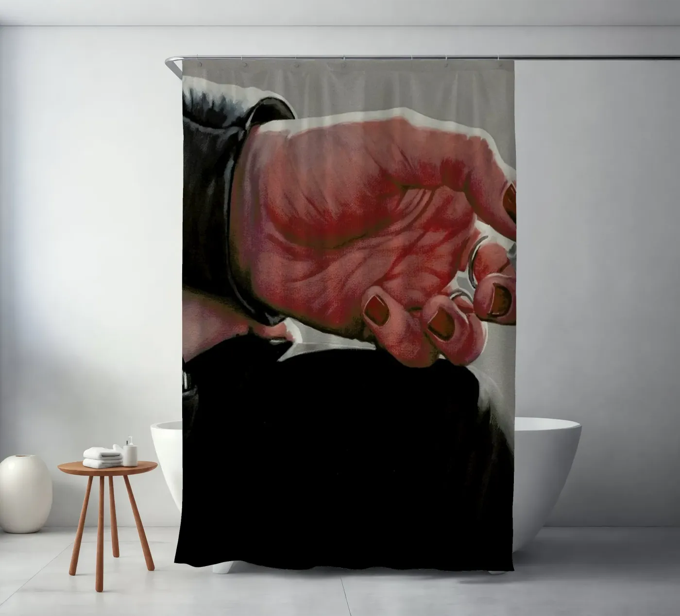 Pause Clope Duschvorhang von Jérôme Romain