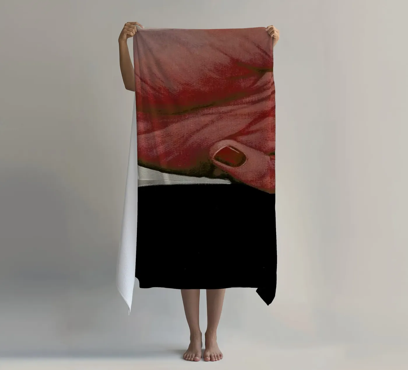 Pause Clope beach towel by Jérôme Romain