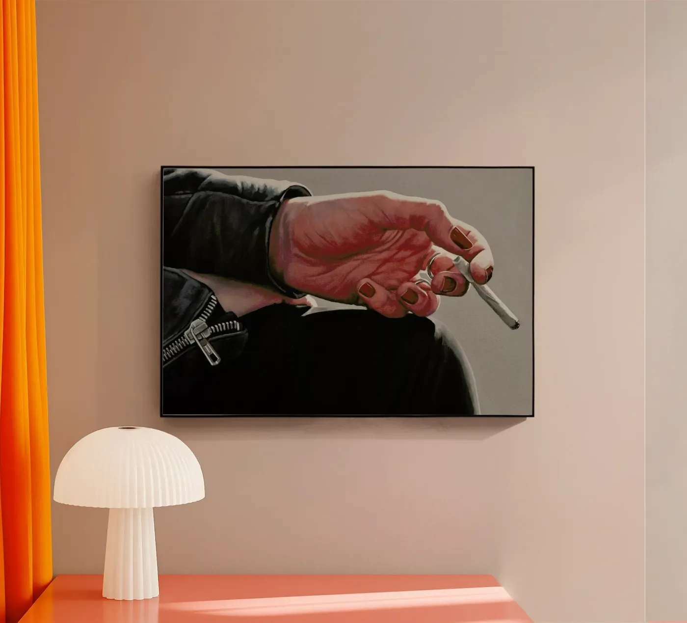 Pause Clope acryl van Jérôme Romain