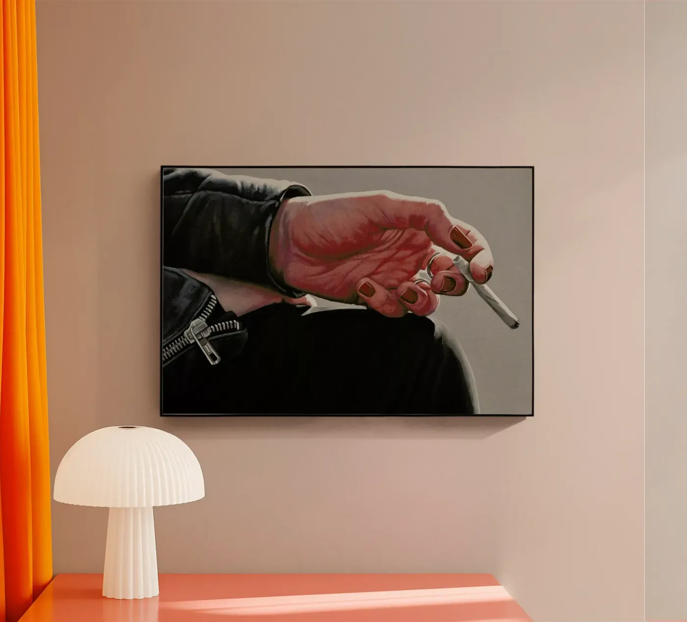 Pause Clope plexiglas de Jérôme Romain