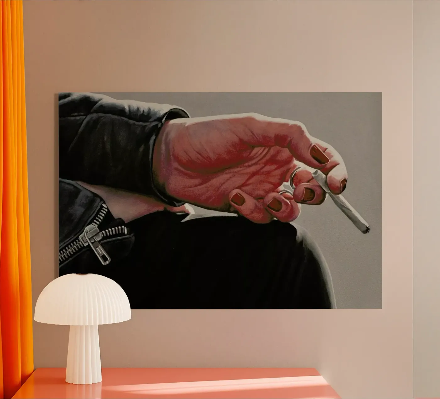 Pause Clope acryl van Jérôme Romain