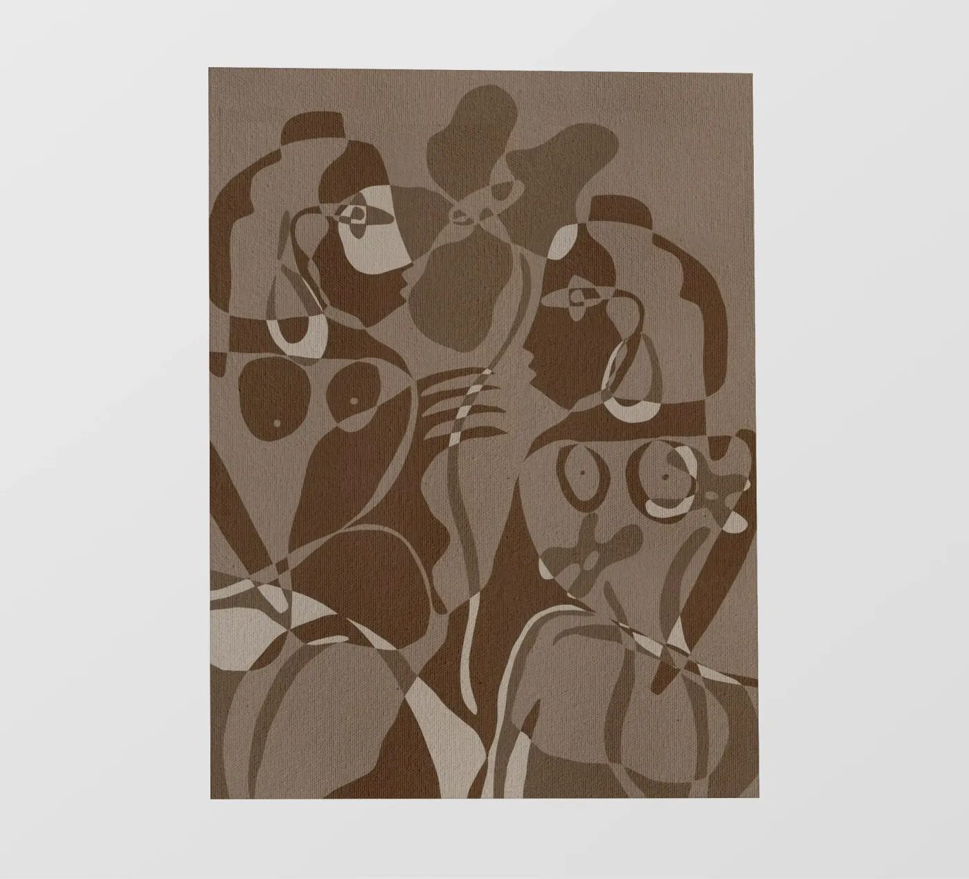 Subtle Ties 4 pellicola backlit da Shatha Al Dafai