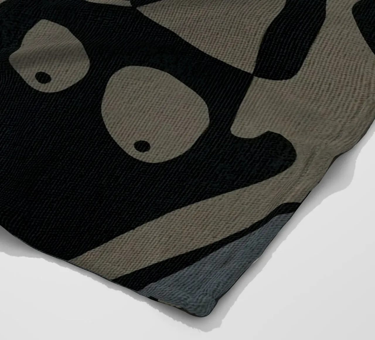 Subtle Ties 3 coperta in pile da Shatha Al Dafai