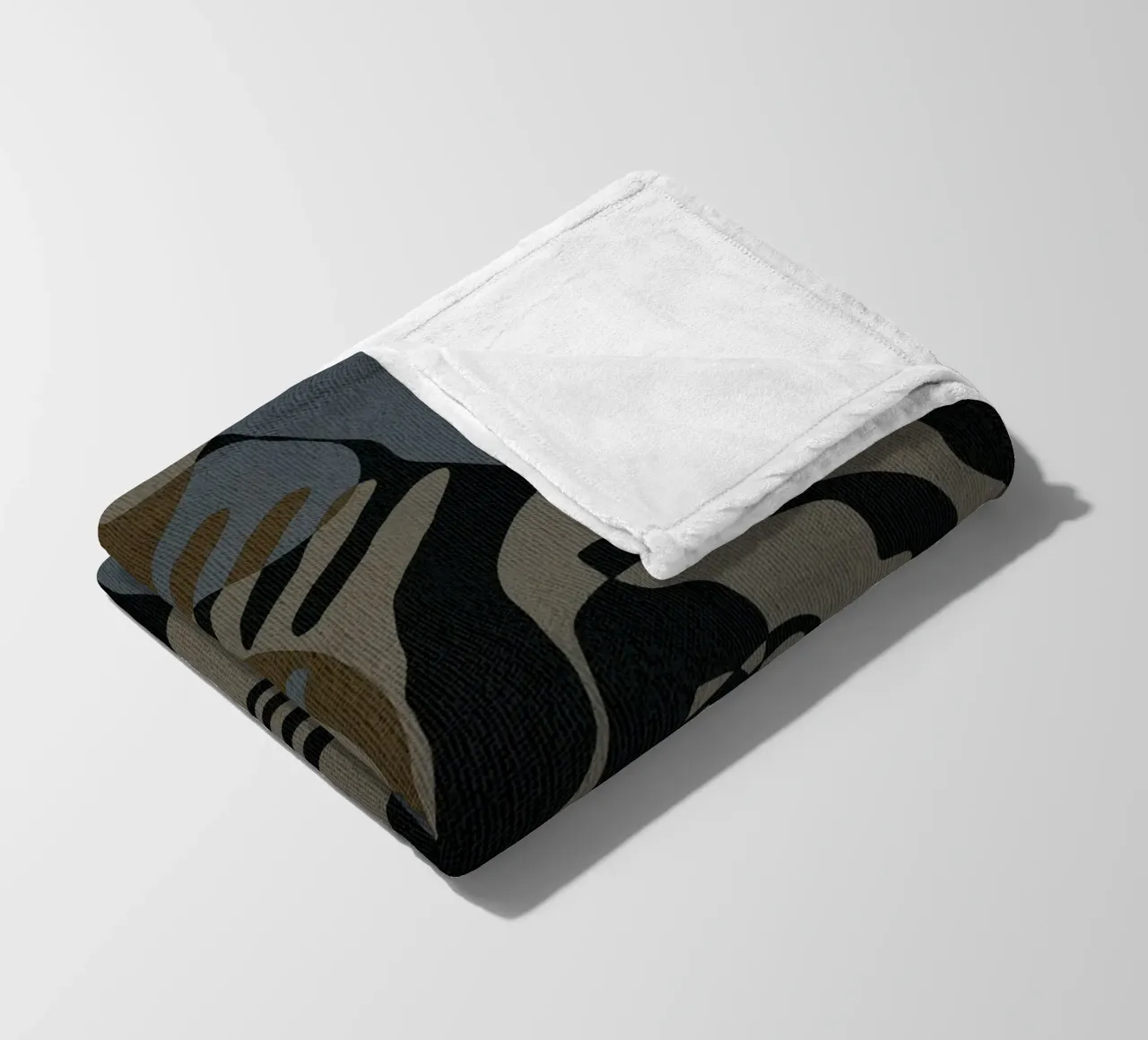 Subtle Ties 3 coperta in pile da Shatha Al Dafai