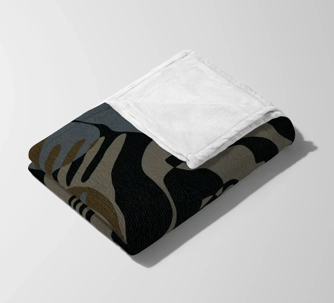 Subtle Ties 3 coperta in pile da Shatha Al Dafai