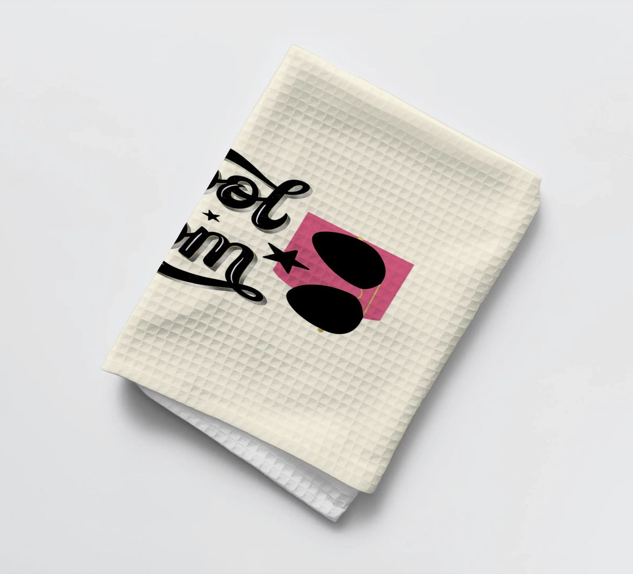 Cool maman, tout simplement. Pas seulement pour la fête des mères. torchon de CalliLetters