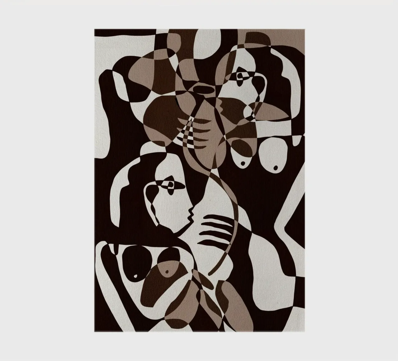 Subtle Ties 2 notebook by Shatha Al Dafai