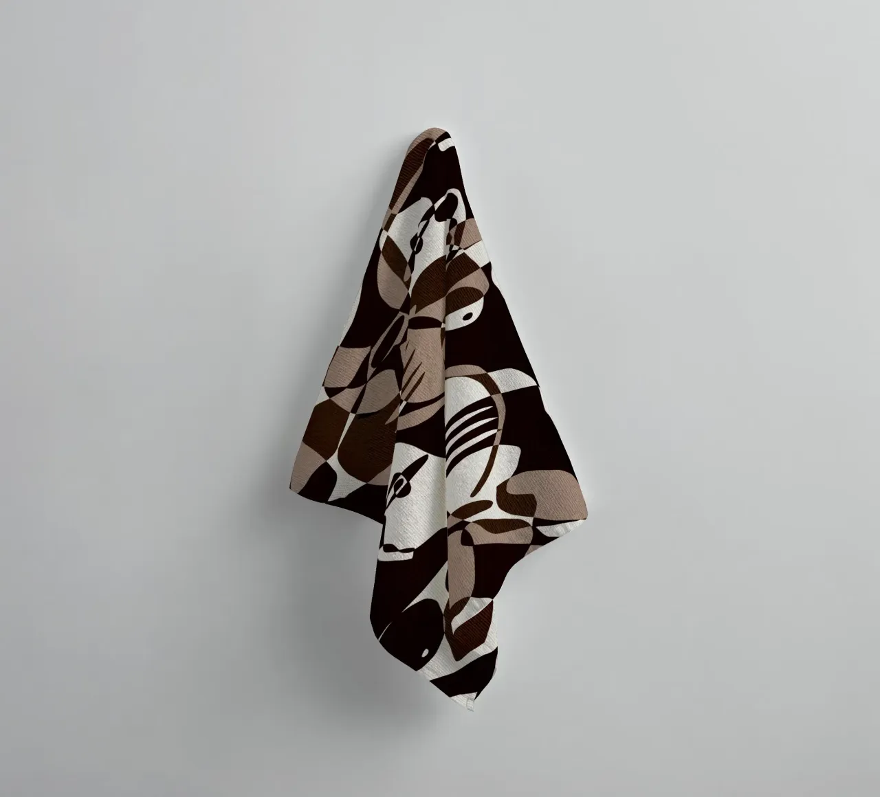 Subtle Ties 2 asciugamano da bagno da Shatha Al Dafai