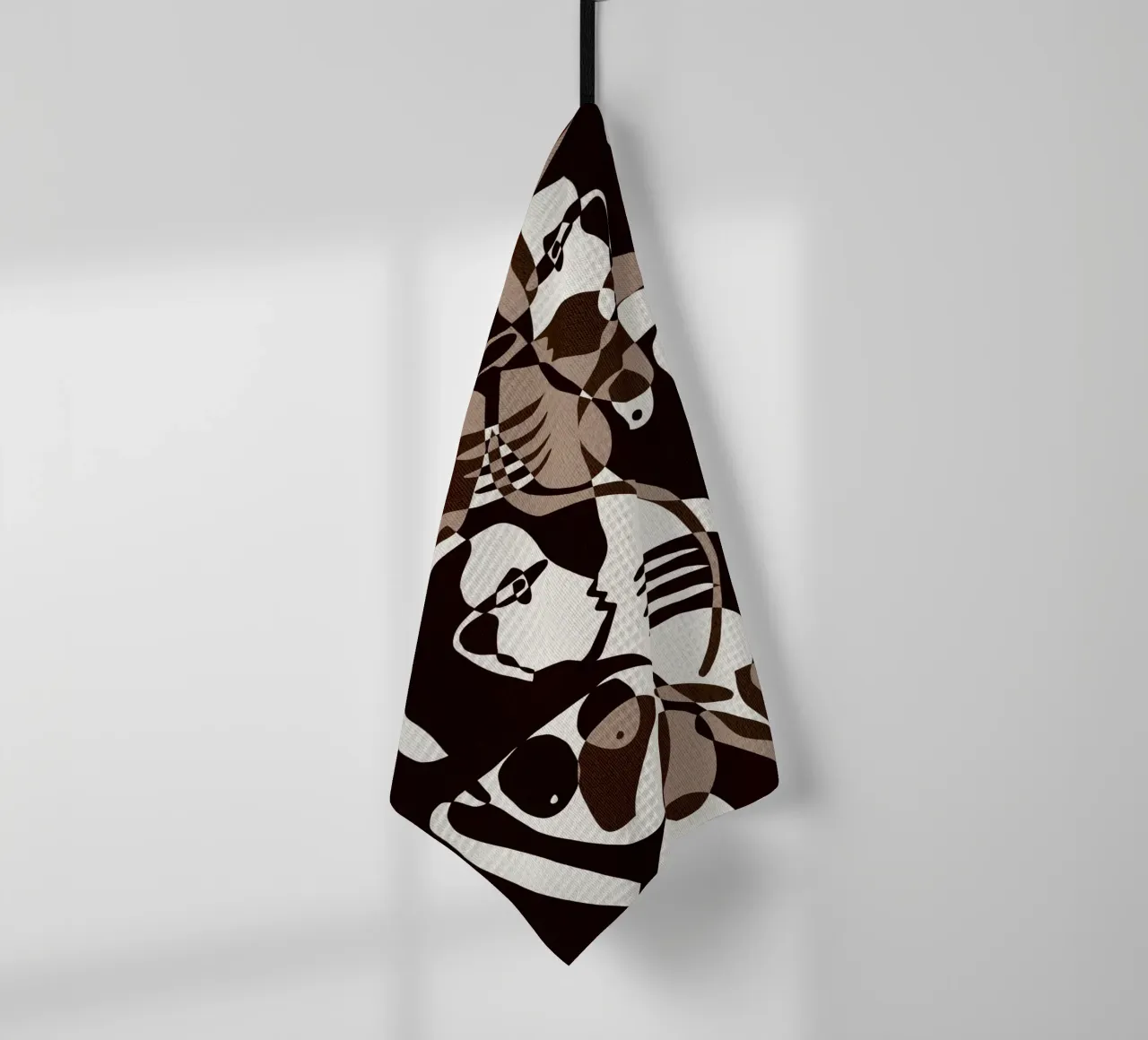 Subtle Ties 2 canovaccio da cucina da Shatha Al Dafai