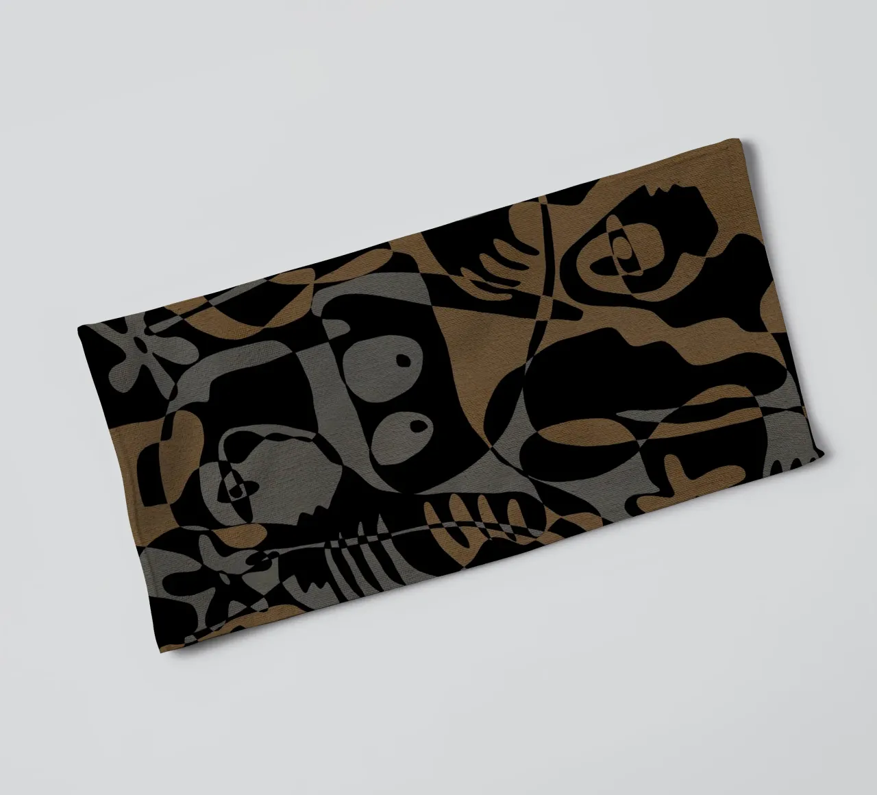 Subtle Ties 1 asciugamano da bagno da Shatha Al Dafai