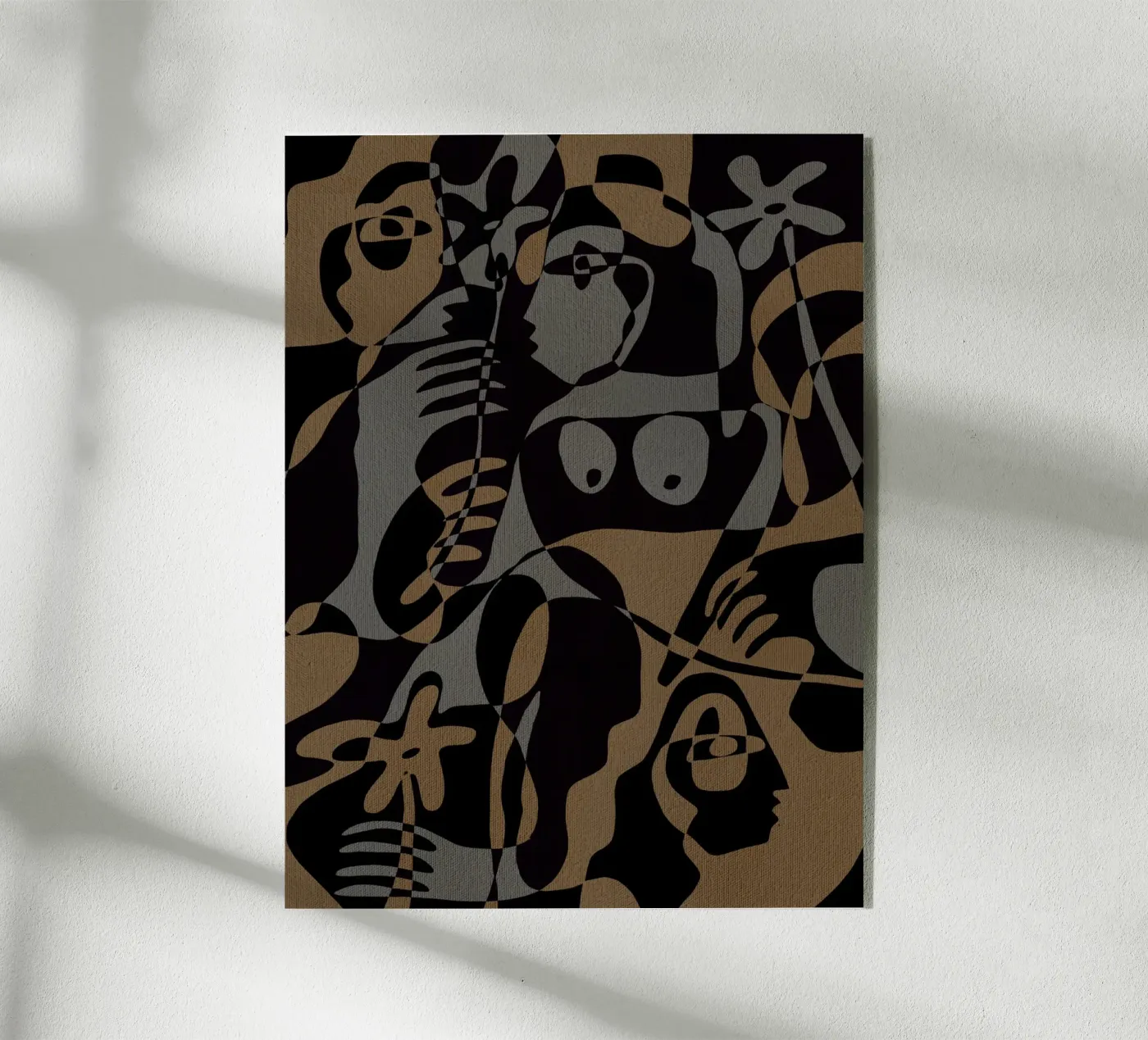 Subtle Ties 1 plexiglas de Shatha Al Dafai