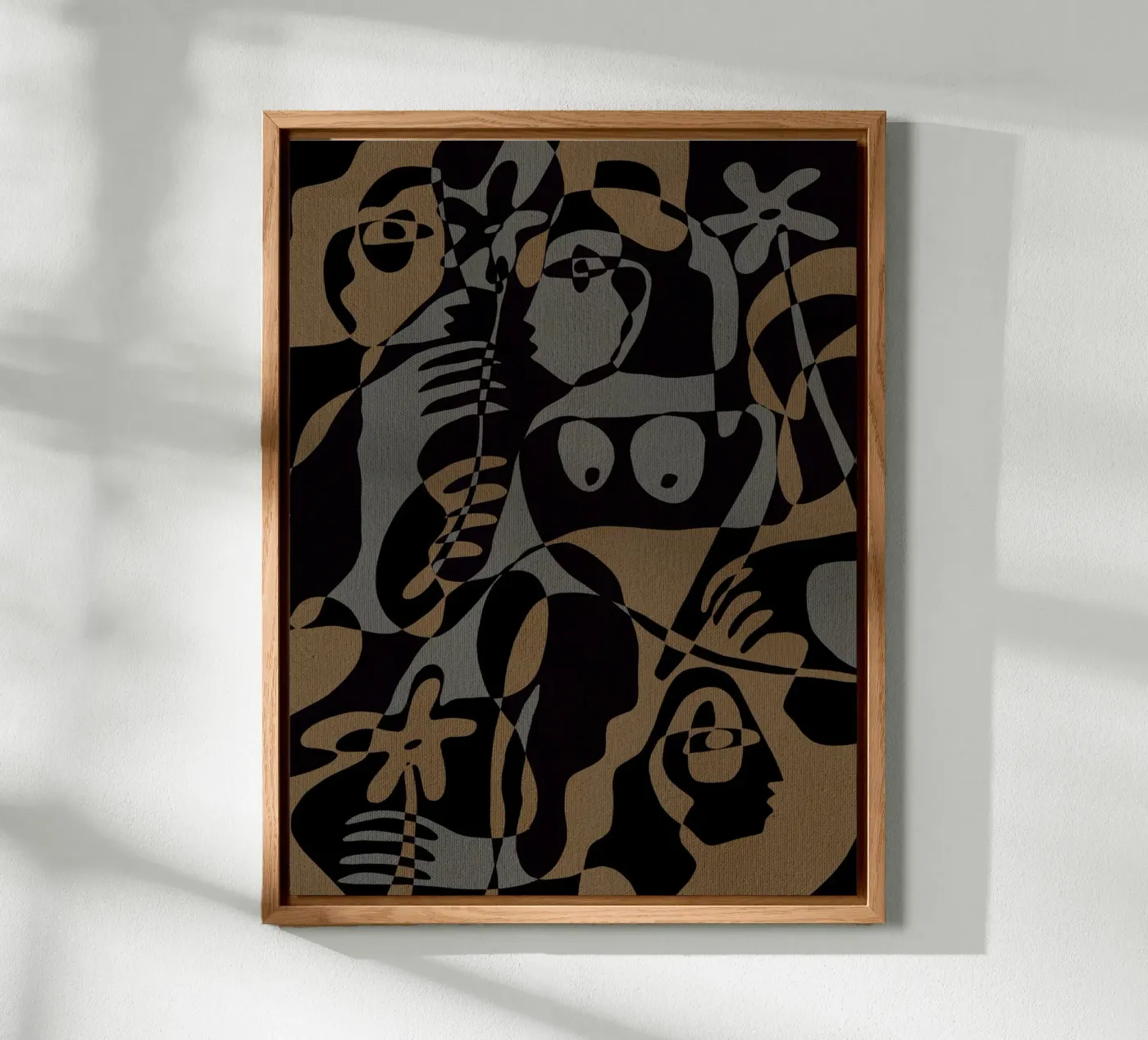 Subtle Ties 1 pannello forex da Shatha Al Dafai