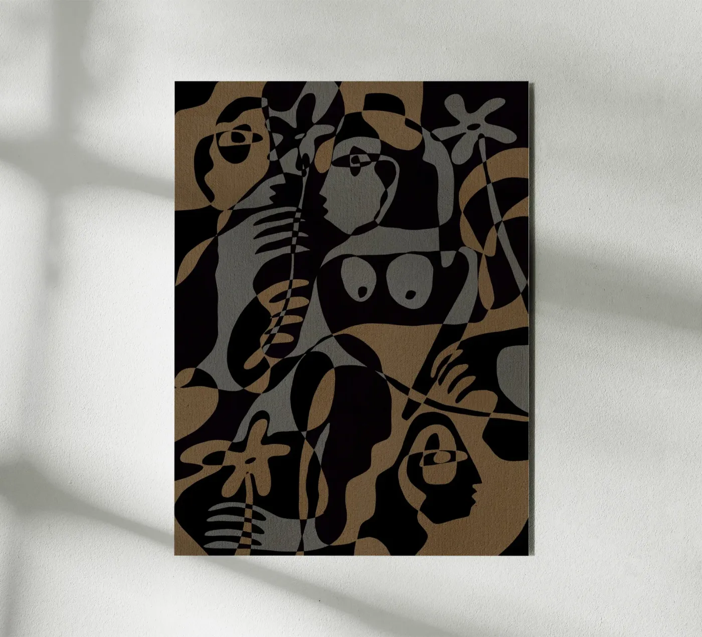 Subtle Ties 1 pannello forex da Shatha Al Dafai