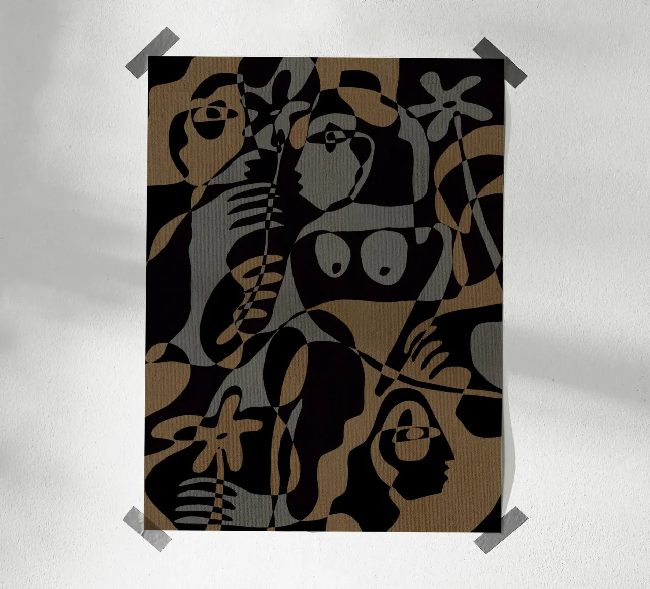 Subtle Ties 1 poster da Shatha Al Dafai