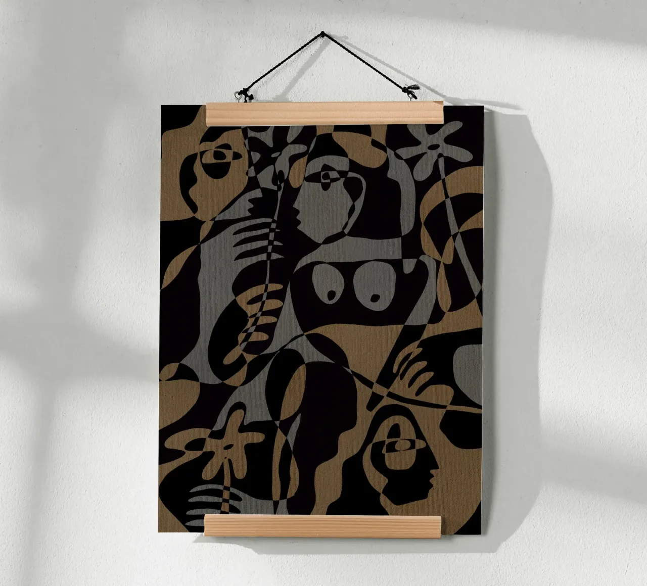 Subtle Ties 1 poster da Shatha Al Dafai