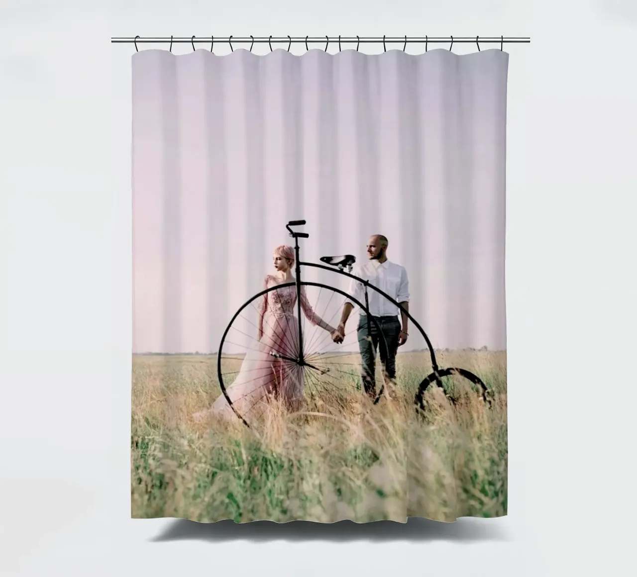 Alone shower curtain by Jovana Rikalo